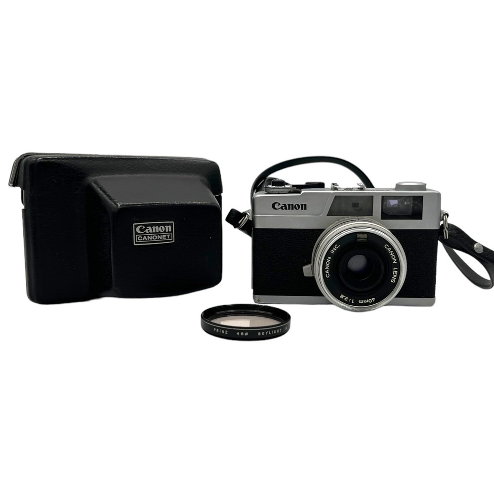 Canon Canonet 28 35mm‎ Rangefinder Camera 40mm f2.8 Lens Case Filter Taiwan